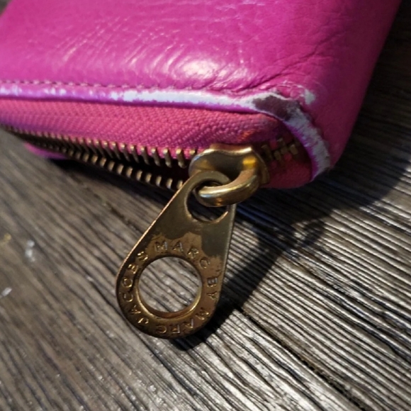 MARC BY MARC JACOBS gold and pink/Fuisha color Leather Wallet - Picture 13 of 16